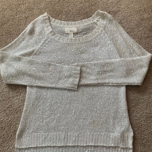 Glitter Sequin Sweater - Picture 1 of 7